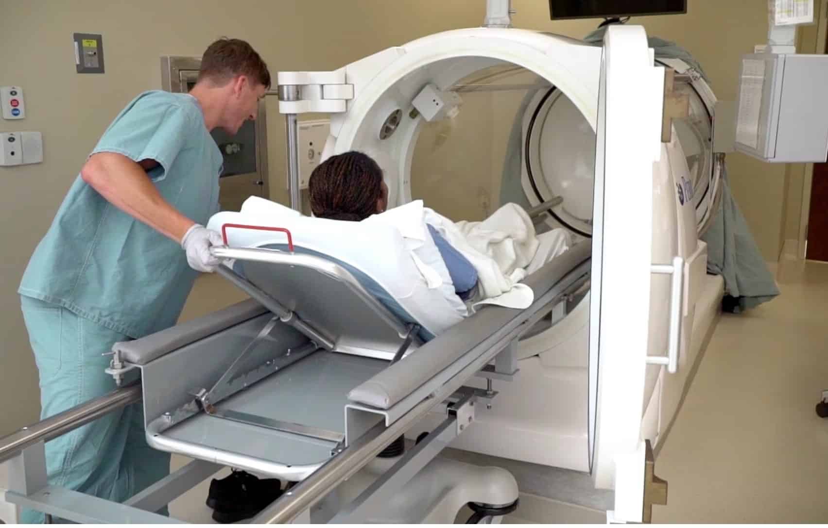 What is a hyperbaric chamber for humans
