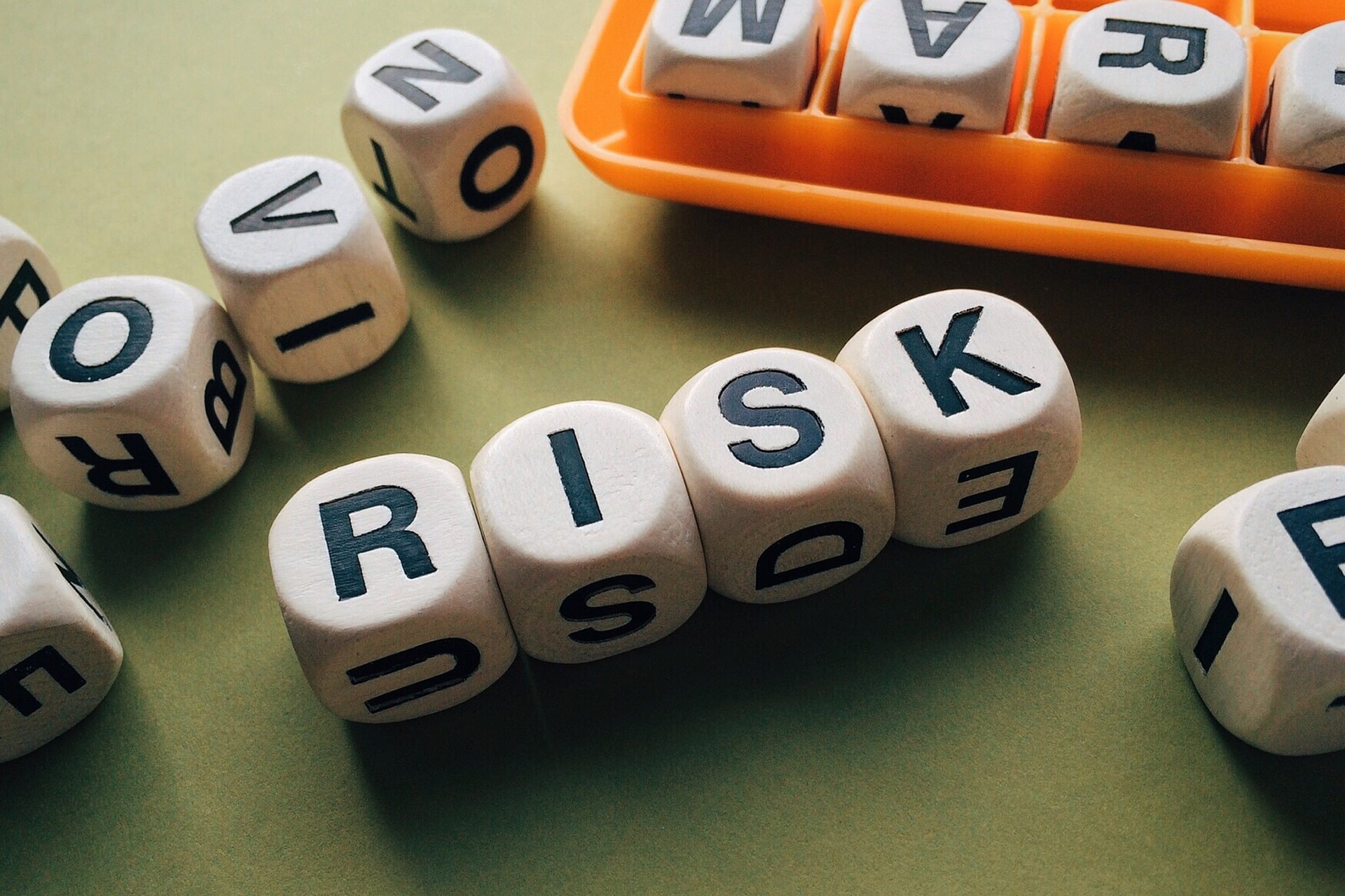 Risk word letters from a boggle game